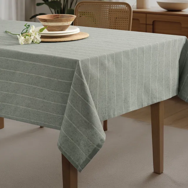 Mantel de Mesa premium Melbourne Musgo